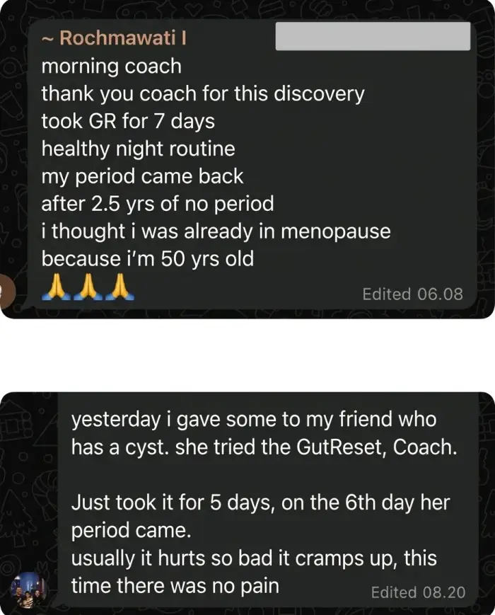 GutReset customer testimonial