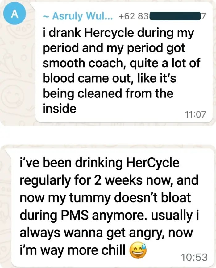 HerCycle customer testimonial 6