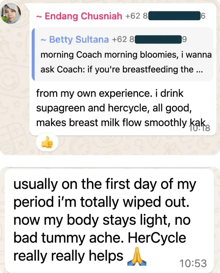 HerCycle customer testimonial 7