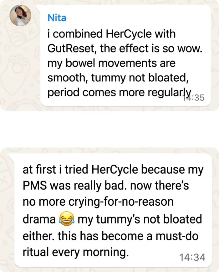 HerCycle customer testimonial 9