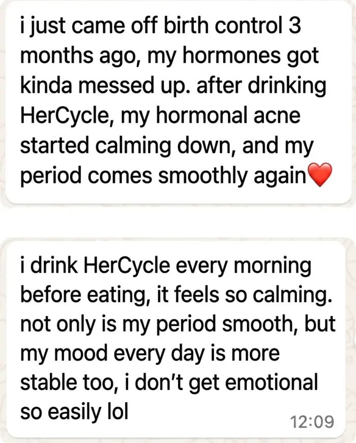 HerCycle customer testimonial 10