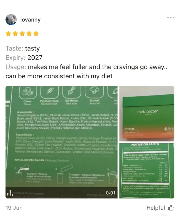 MetaBloom customer testimonial 2