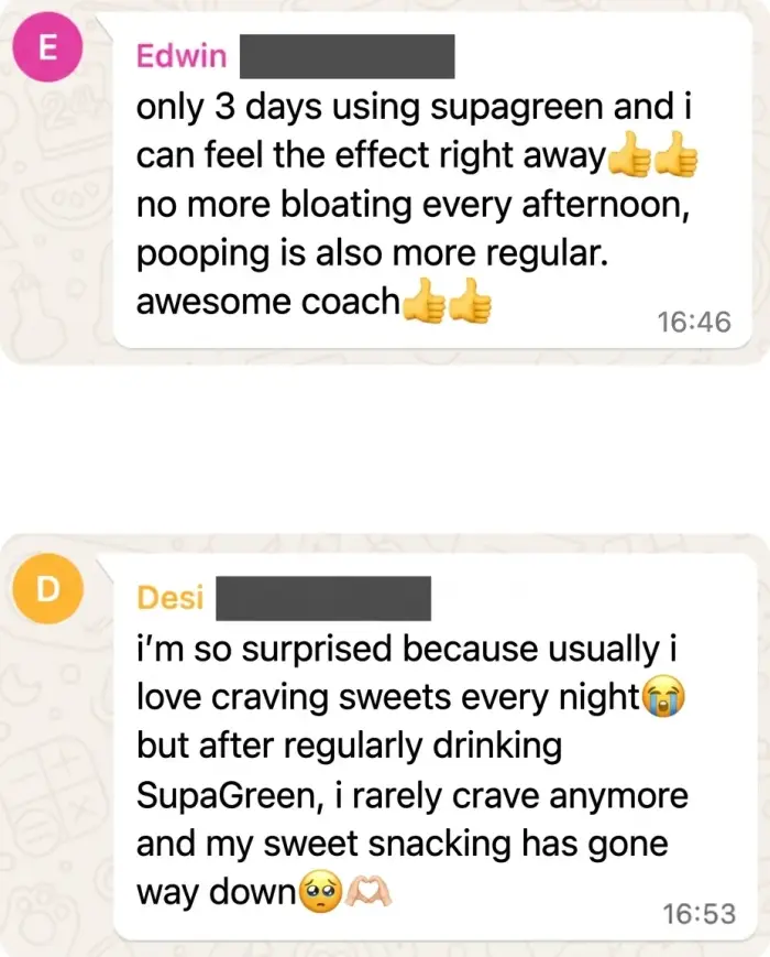 Supagreen customer testimonial 6