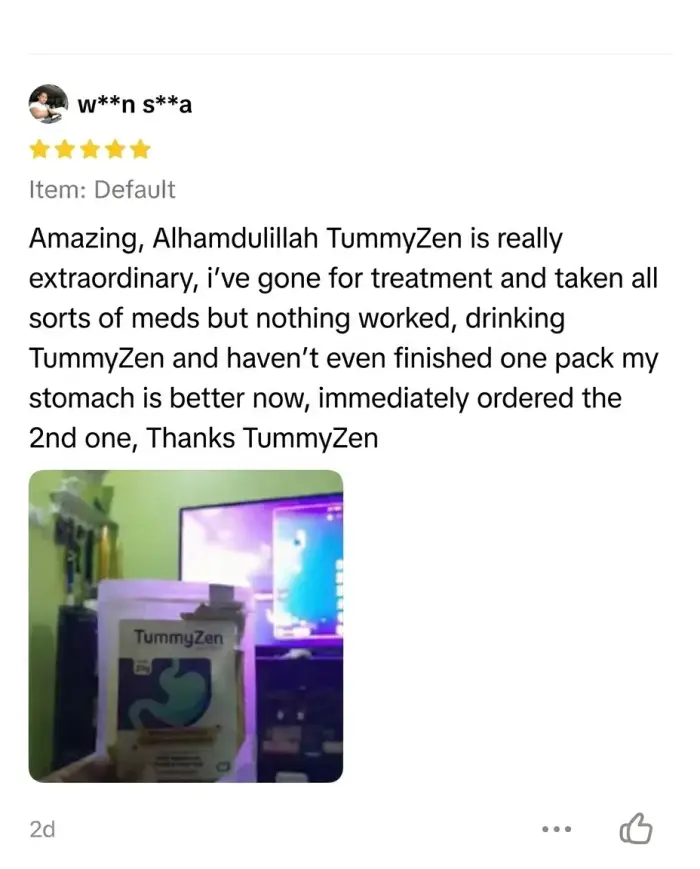 TummyZen customer review 6