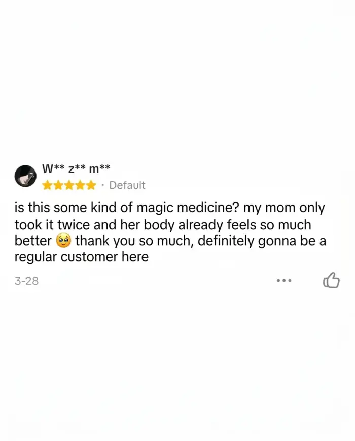 UraZen customer testimonial 1