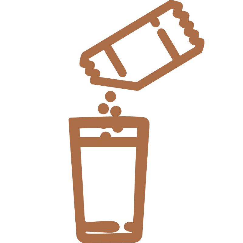 HerCycle Method: Dissolve in water