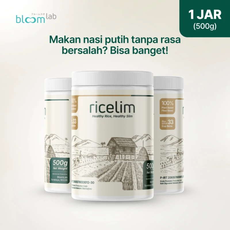 Ricelim 3-Jar bundle pack, family fiber savings bundle